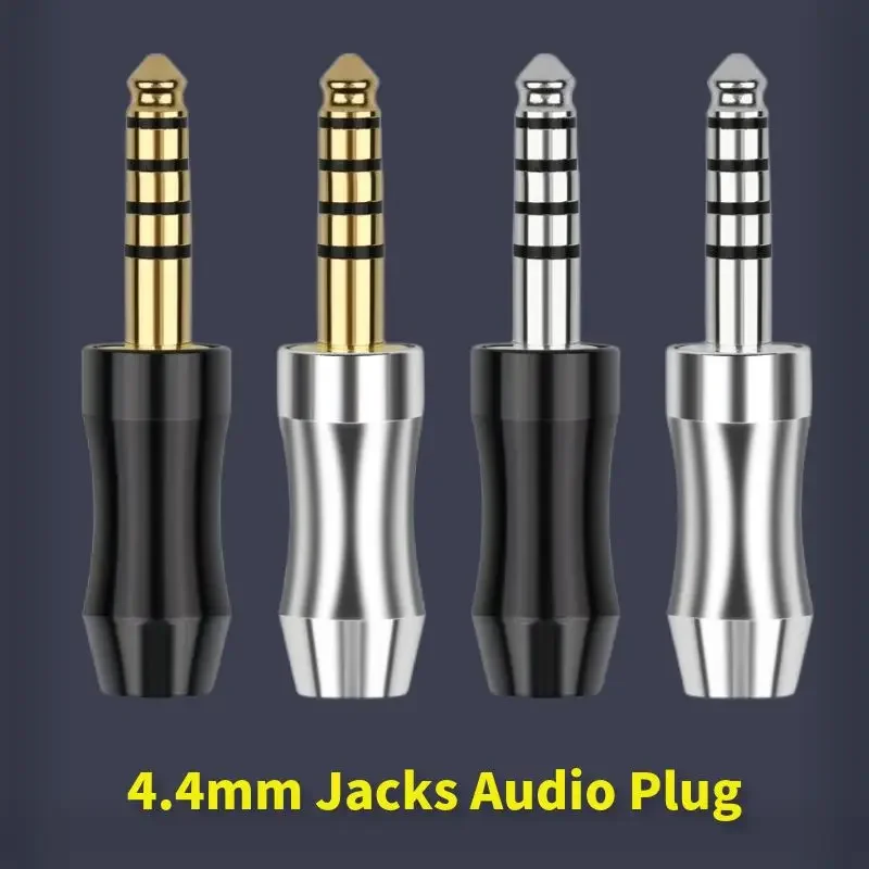 Speaker Terminal 4.4mm Jack 5 Pole Full Balanced Audio Connector Consumer Electronics 4.4 Headphone Plug DIY Earphones Cable