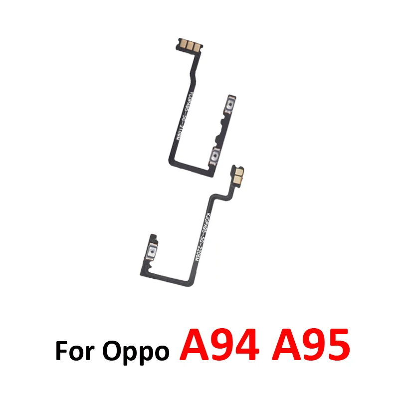 Phone Housing Power Volume Button For Oppo A94 5G New On Off Up Down External Key Internal Flex Cable Parts For Oppo A95 5G image 3