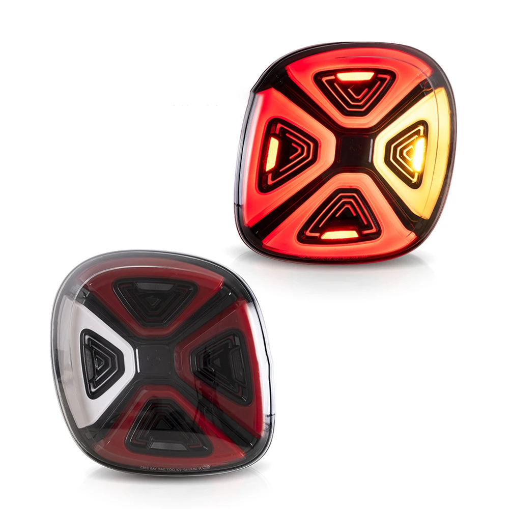 Pop LED Tail Light For Mercedes Benz Smart 453 Fortwo/Forfour 2014-2019 Rear Fog Light Taillight Assembly