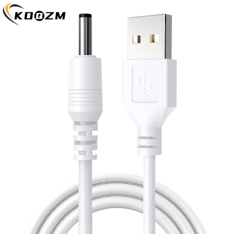 USB To DC 3.5mm Power Cable Jack Connector 5V Charger Power Cable Universal For HUB Mini Fan Router Speaker MP3/MP4