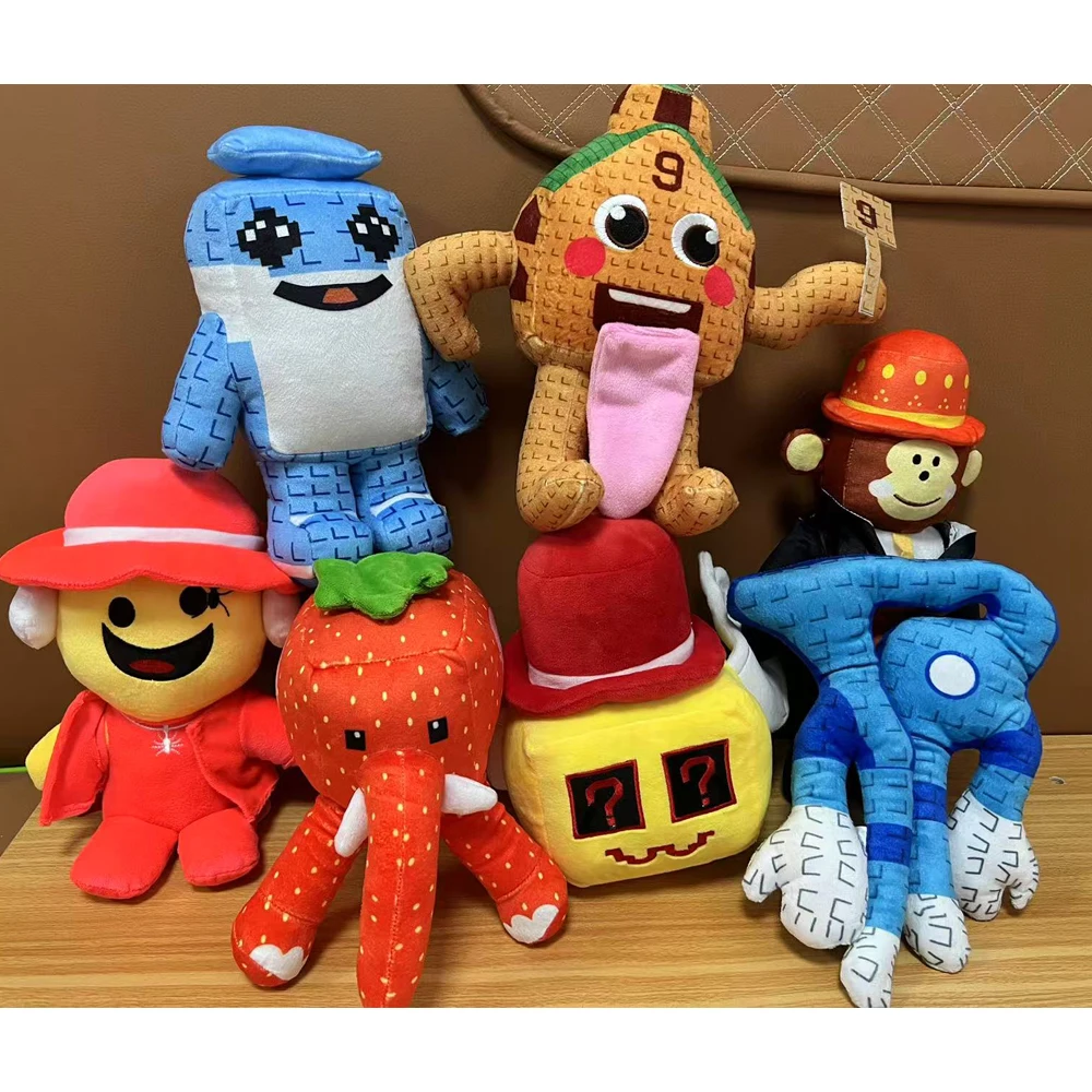 Kawaii سرقة الدماغ ألعاب من نسيج مخملي رقم 9 منزل أنيمي تمثال لعبة الأجهزة الطرفية بلوشيز محشوة دمى الاطفال اللعب هدايا عيد الميلاد #1
