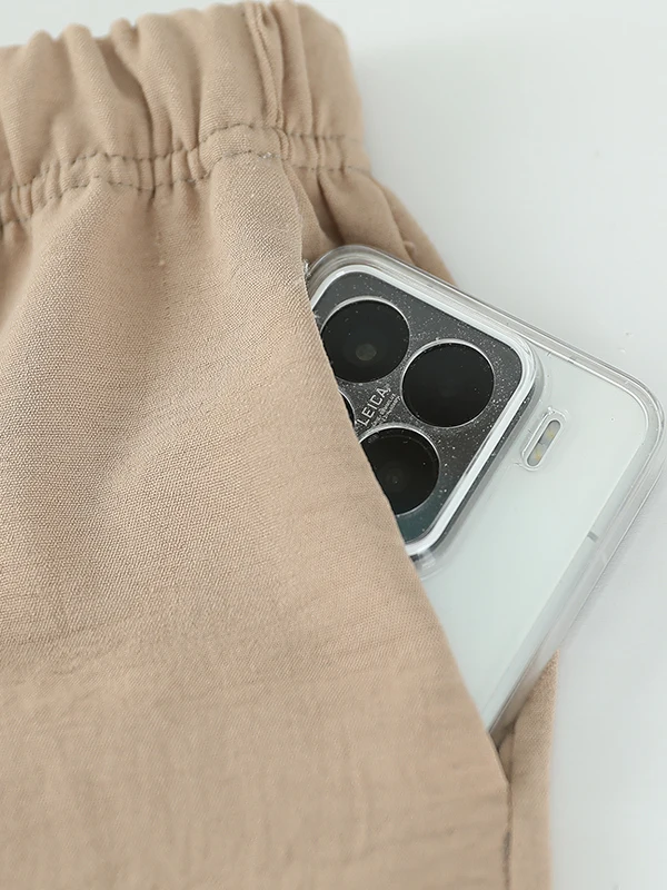 กางเกงลำลองเอวสูงทรงหลวมสำหรับฤดูร้อน กางเกงขายาวทรงตรงไซส์ใหญ่ กางเกงขากว้างใส่สบายสำหรับผู้หญิงไซส์ใหญ่