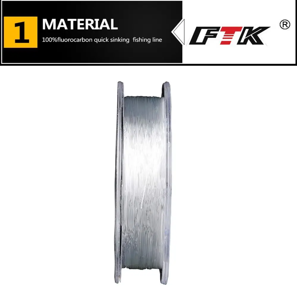 أدوات الصيد 2.9-12.5LB الجليد خيط صنارة الصيد حيدة غرق طلاء خيط صنارة الصيد عالية ارتداء المقاومة 30 متر سمك الشبوط #4