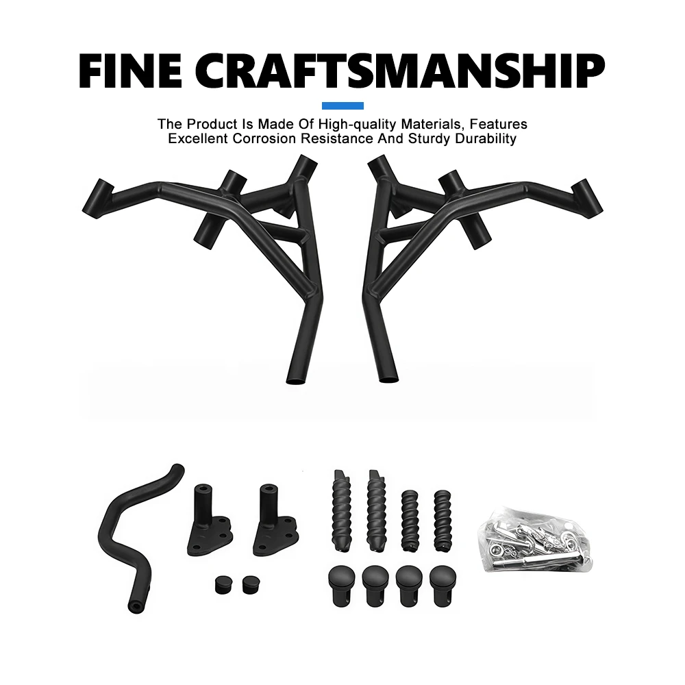 For Spring Breeze 800NK Motorcycle Side Frame Guard Cover Frame Protection Fairing Pane Anti-fall Crash Bar Bumper