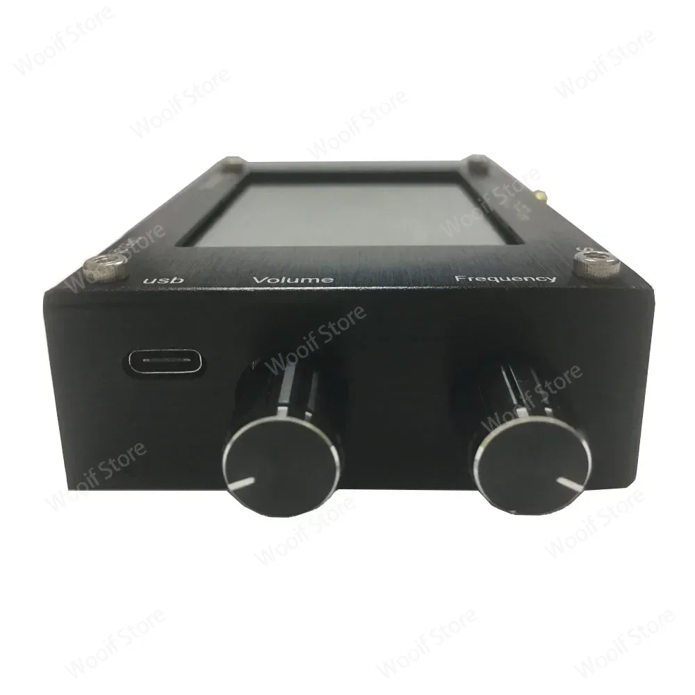 Receptor de Radio malaquita, dispositivo de 50Khz-2GHz con código de registro, DFU, SDR, Malahit, DSP, SDR, batería LCD de 3,5 pulgadas, altavoz, caja de Metal