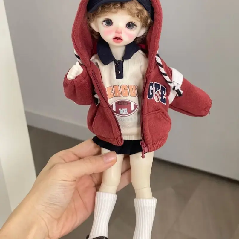1/6 인형 옷 세트 (30cm BJD 인형용) 캐주얼 다용도 스포츠웨어 여자아이 장난감 드레스업 놀이 집 인형 액세서리, 인형 미포함