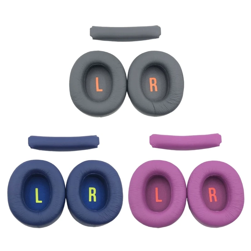 Replacement Earpads Ear Cushions Headband for JR460NC JR460 NC Headset