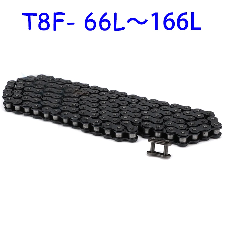 T8F chain with Spare Master Link For Mini Dirt BIKE Quad ATV 47cc 49cc Minimoto Pocket Bikes82 88 116 126 136 166 links