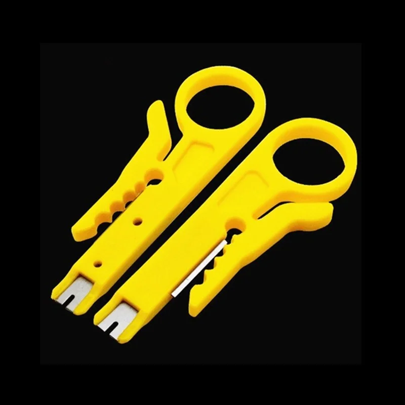 Portable Wire Stripper Knife Crimper Pliers Crimping Tool Cable Stripping Wire Cutter Cut Line Tool Cable Stripping Wire Cutter