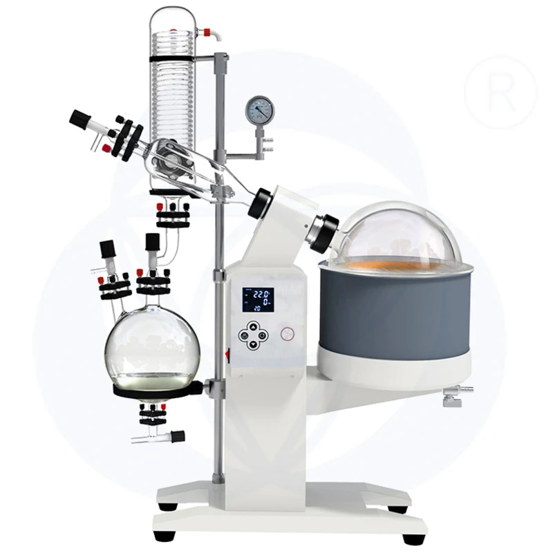 Laboratory Rotary Evaporator 10L With Condenser For Rectification Applicable Energy & Mining