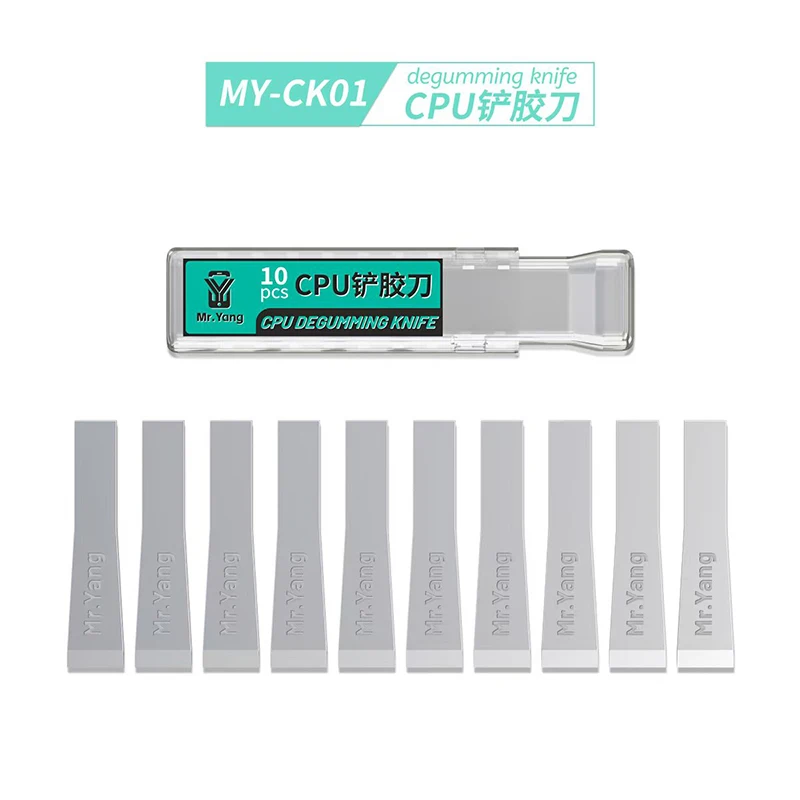 YCS Mr Yang MY-CK01 10PCS/BOX CPU Degumming Knife 4