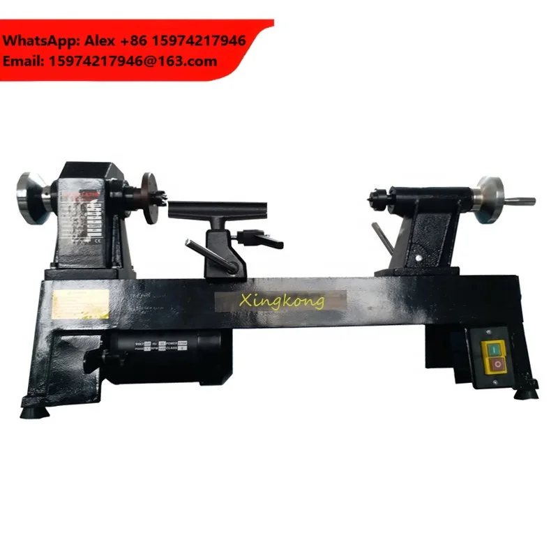 Miniature Household Machine Tool Multi-function Small Rotary Manual Mini Woodworking Lathe