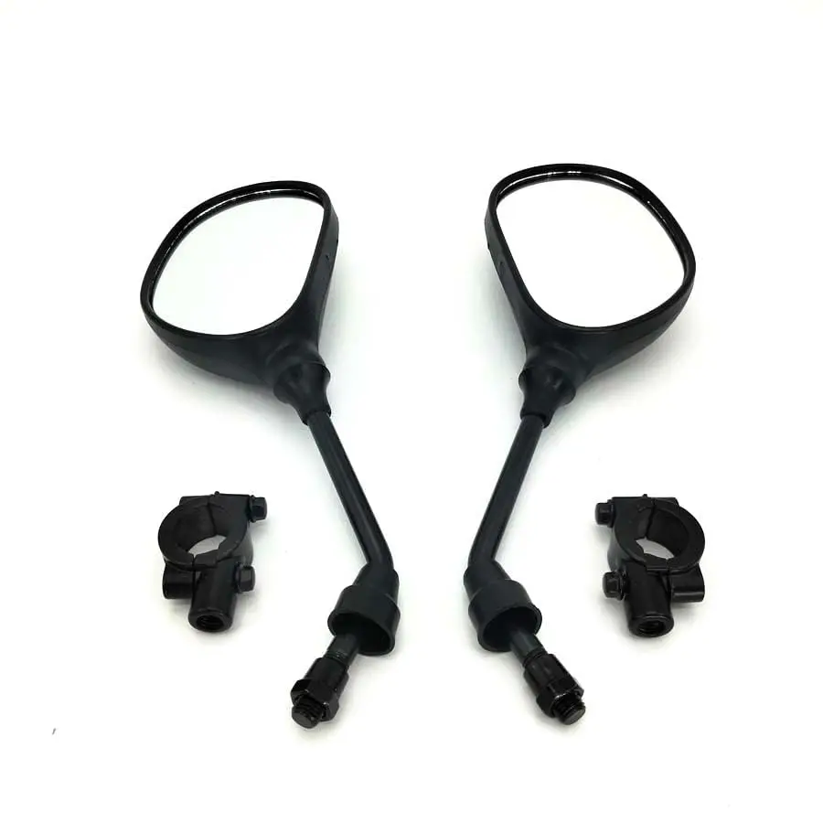 1 Pair Motorcycle Atv Universal Rear View Side Mirror Anti-Shake Rear View Mirror Set