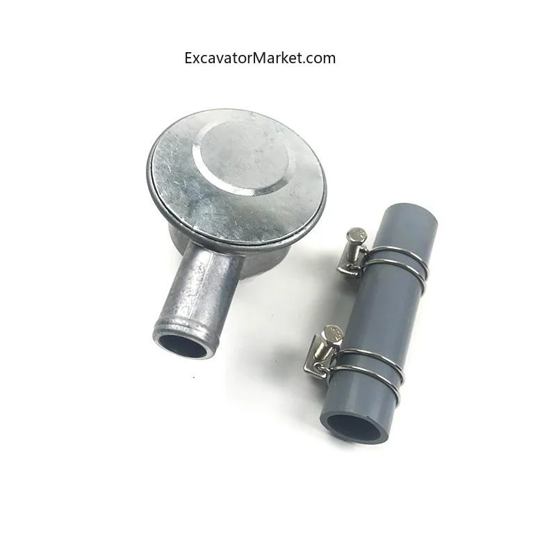 For Carter 200B 320BCD Excavator Parts S6K Engine Cover Takeover Connector Discarded Exhaust Pipe High Quality Excavator Parts