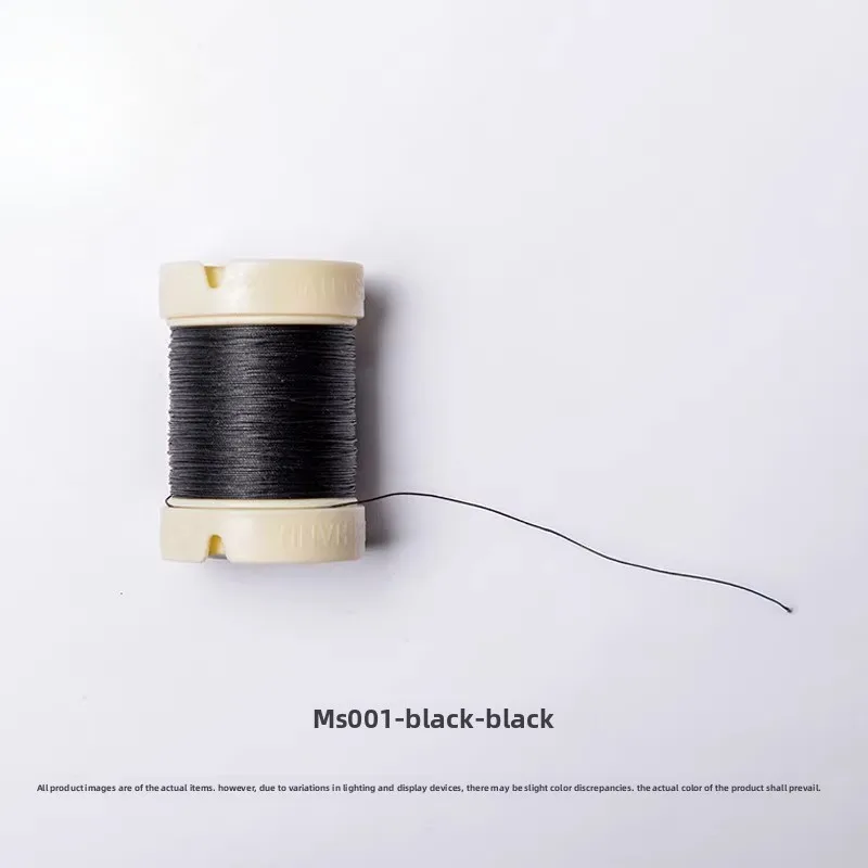 Leather sewing thread M40 handmade DIY leather goods 48-color round wax thread, linen handmade leather thread 0.45MM
