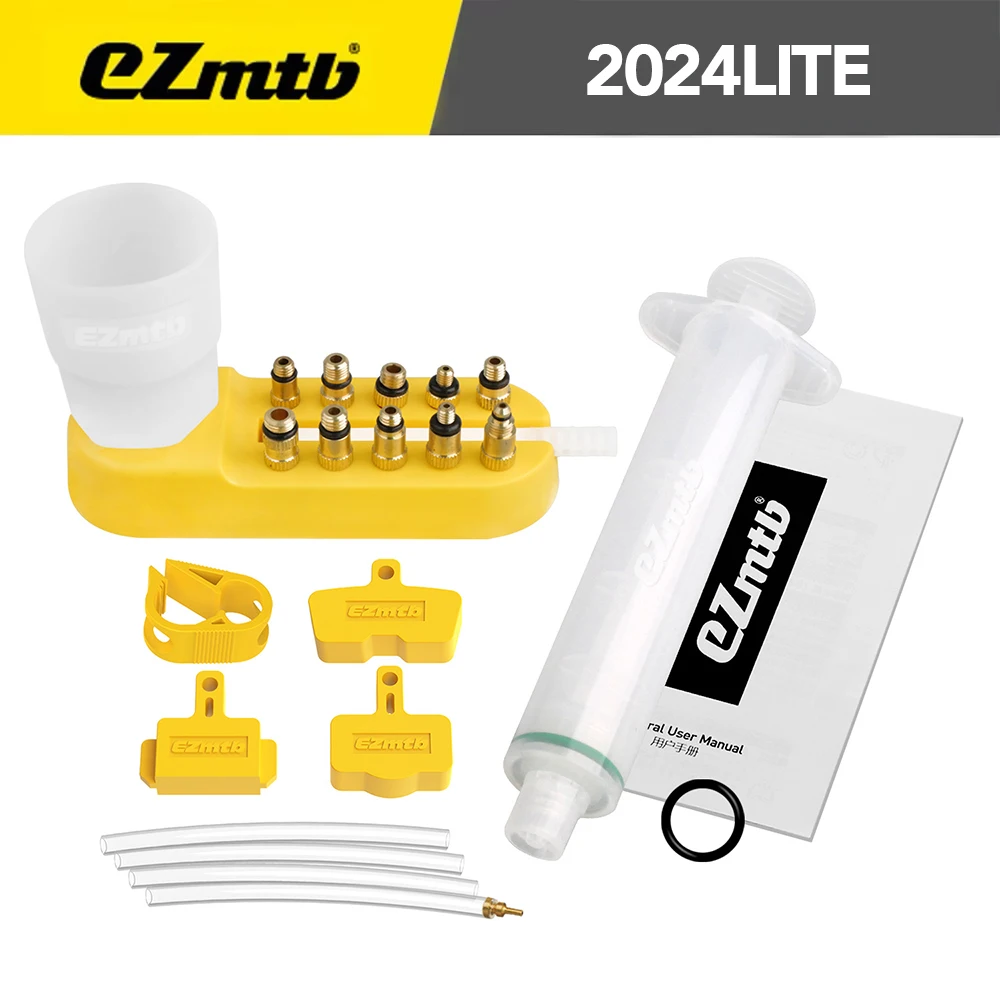 Ezmtb MTB-Fahrrad-Entlüftungsset für hydraulische Bremse, für hydraulische Scheibenbremsen-Reparaturwerkzeug der SHIMANO SRAM Avid MAGURA-Serie