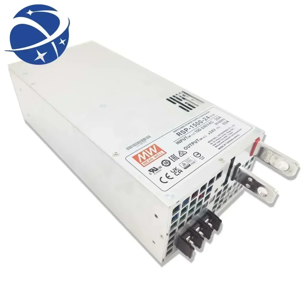 yyhc Mean Well RSP-1500-24 24v 0~63A power supply inventronics led driver 1500w pfc pc