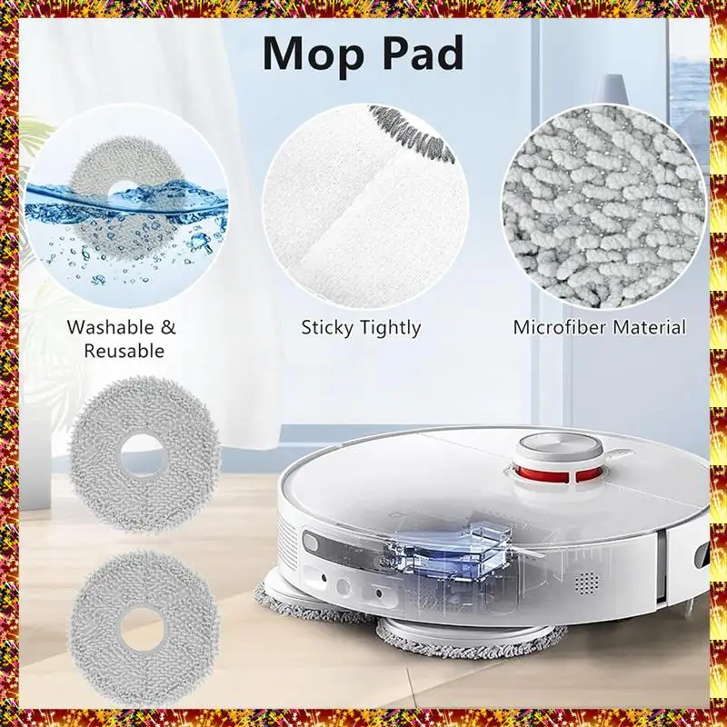 AGOUP 21 قطعة استبدال أجزاء ل Roborock QV 35A /QR 598 /QR 798 أجزاء المكنسة الكهربائية فرشاة جانبية رئيسية فلتر Hepa خرقة كيس لجميع الغبار