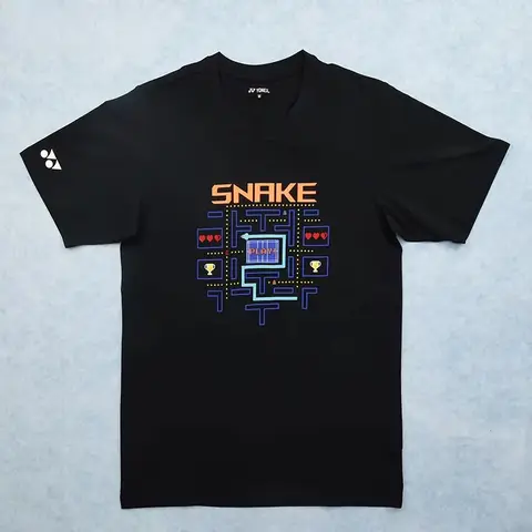 2025년 여름 신작 요소 YONEX 배드민턴 저지 문화 셔츠 반팔 티셔츠 인기 탑 남성 캐주얼 패션 브랜드