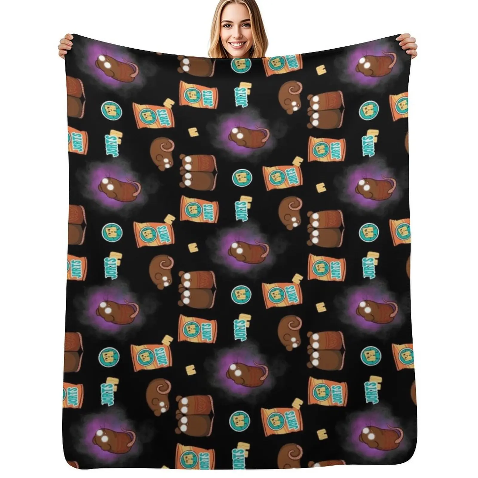 

Tide mice collage Throw Blanket Cozy Napping Blanket Gift for Mom Dad