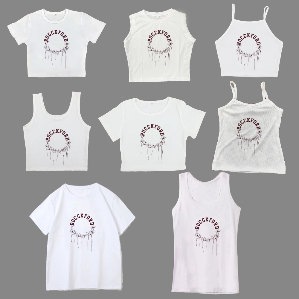 

2024 summer new women's T-shirt Europe and the United States street sexy crop short T-shirt fashion short T