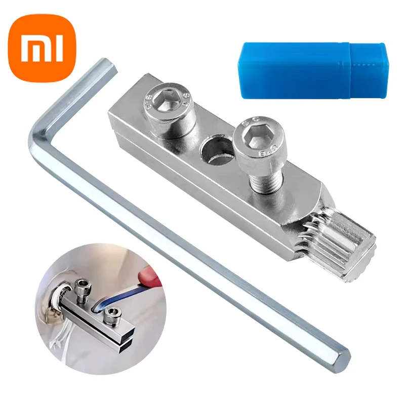 Xiaomi 1 Set Broken Pipe Extractor Tool Broken Screw Extractor Set Multifunctional Damaged Screw Bolt Remover Set Faucet Install