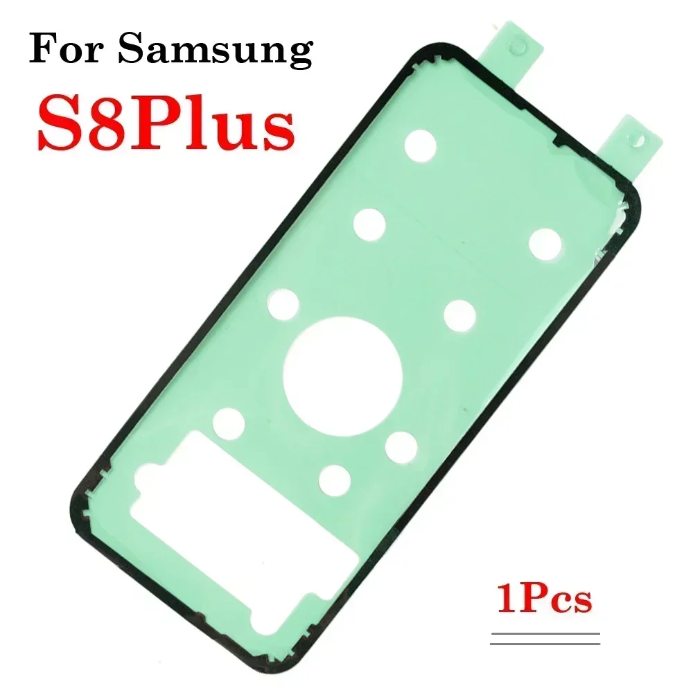 Pegatina trasera para batería, pegamento adhesivo, pegatina de cubierta trasera impermeable para Samsung Galaxy S8 S9 S10 S20 Note 8 9 10 20 Plus