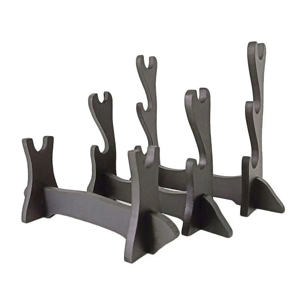 Small Japanese Samurai Sword Katana Tanto Stand Holder Flute Ruler Display Rack 1 ~ 3 Tier