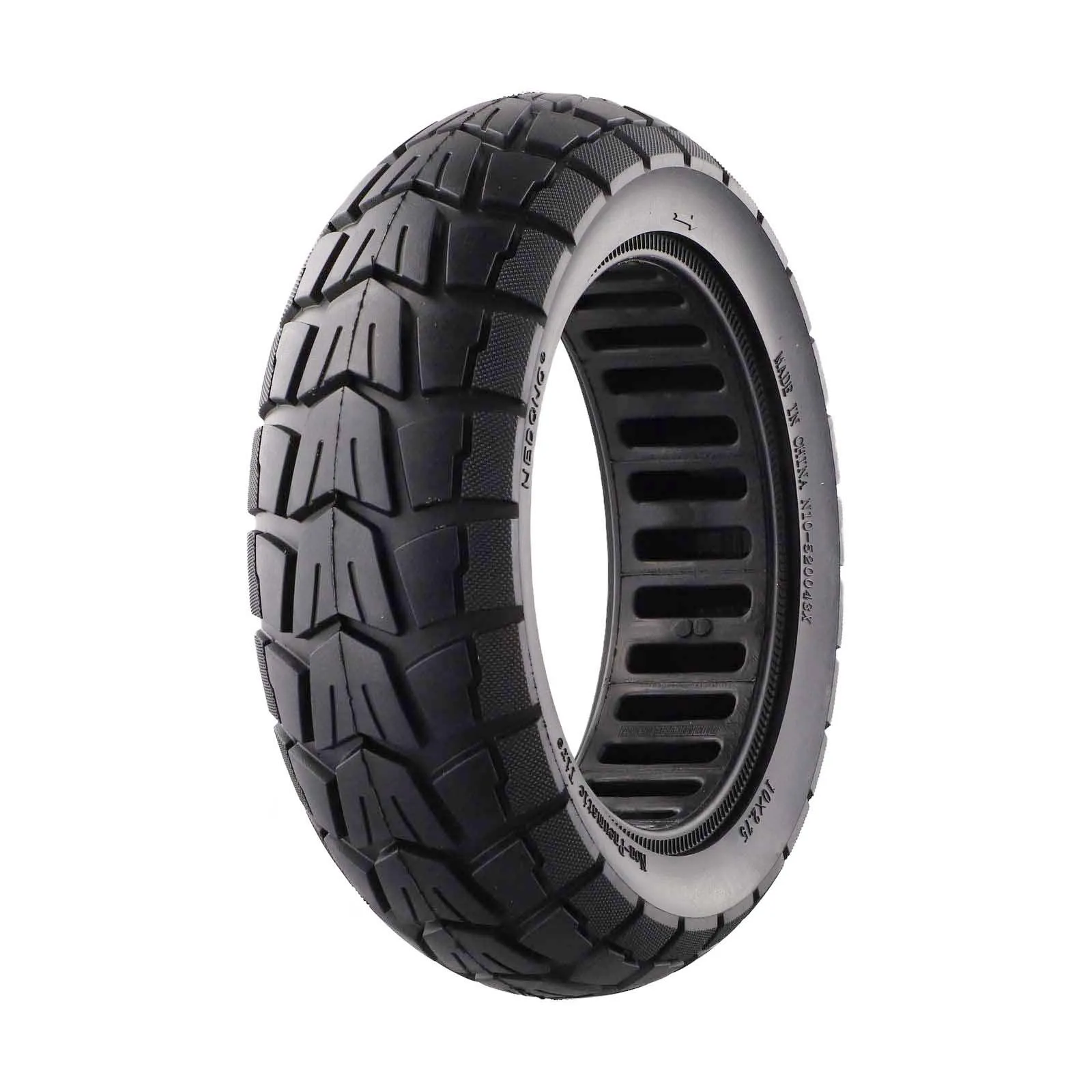 

Practical Quality New Tire 10 Inch Solid Wearproof 10x2.75-6.5 70/65-6.5 Black E-Scooter Excellent Replacement
