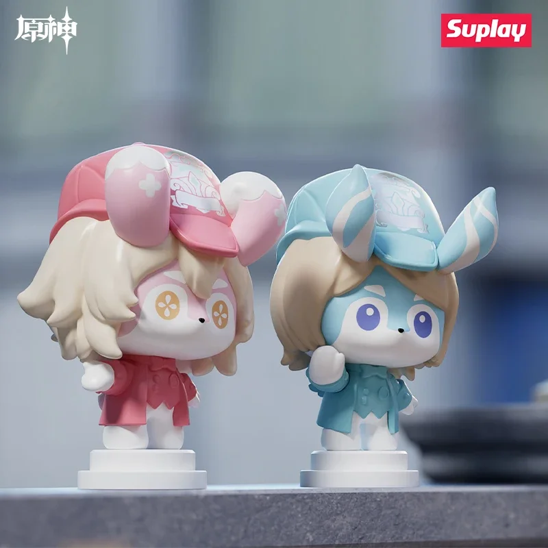 

Suplay Genshin Impact Mei Lu Xin Series Anime Action Figure Guess Bag Ornament Figurines Home Decor Desktop Dolls Model Gift