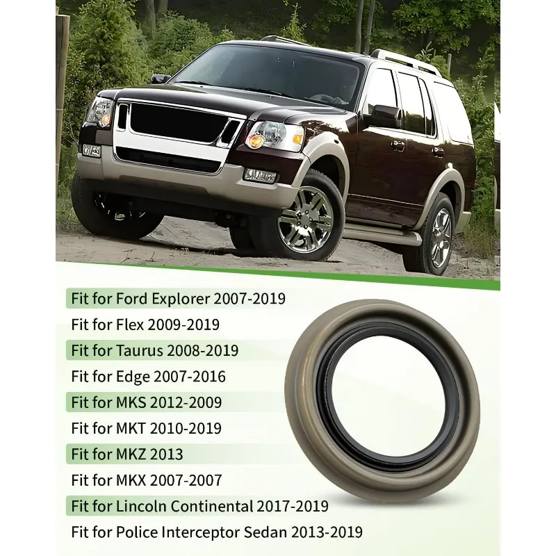 7T4Z7R284A 7T4Z-7R284-A Front Transfer Case Output Shaft Oil Seal for Ford Edge Explorer Flex Taurus Lincoln MKX MKT 2007-2020