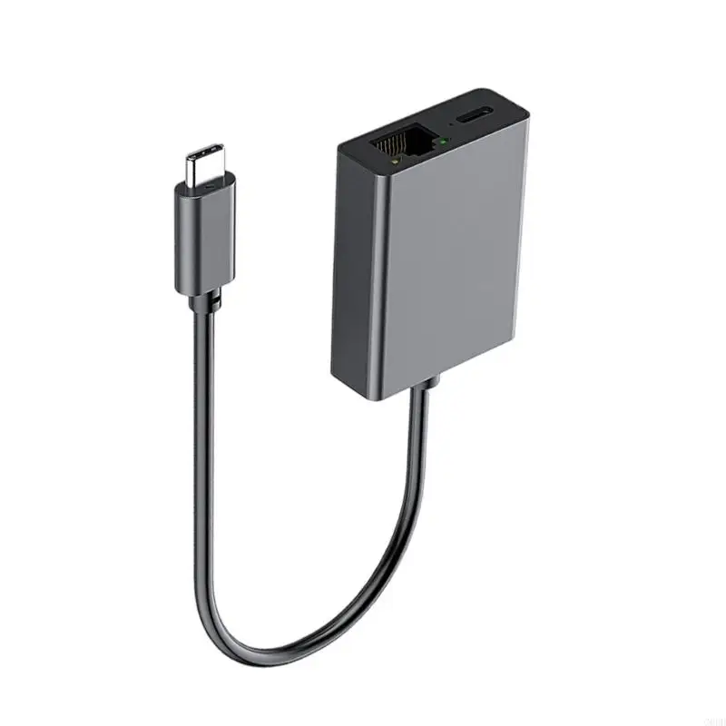 

G6DD Portable USB C в Ethernet Adapter Adapter Adapter для быстрой передачи данных