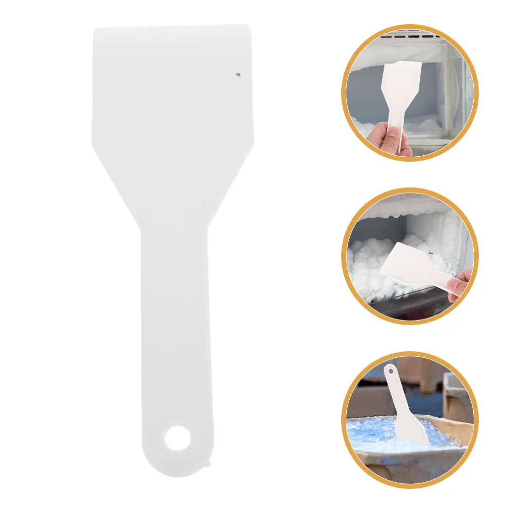 8 Pcs Refrigerator Deicing Ground Ice Scraper Car Small for Freezer Plastic Grain Scoop Snow