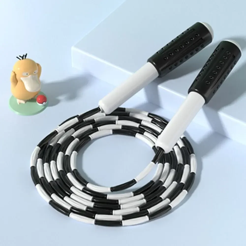 معدات الصالة الرياضية الخيزران المشتركة سباق الانتقال حبل 2.8 متر المضادة للانزلاق امتحان القفز حبل دائم المهنية الرياضة حبل ممارسة