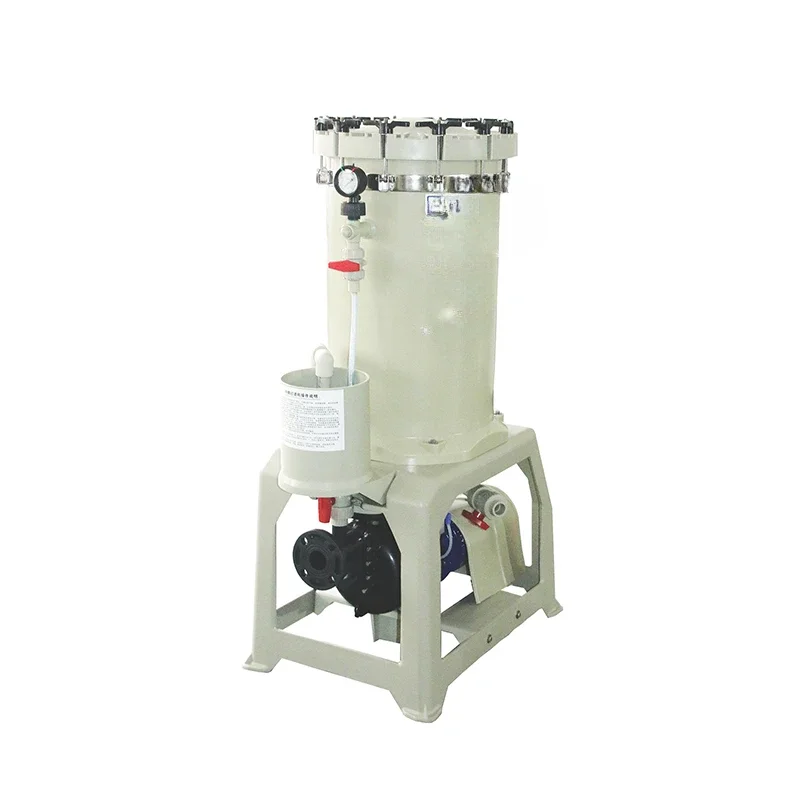 Industrial Electroplating Feed Drum Chemical Liquid Pump Filter Equipment System