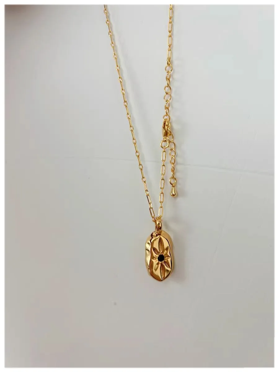 

Brass With 18K Gold Star Pendant Necklaces Women Jewelry Punk Hiphop Designer Runway Rare Boho Top Japan Korean
