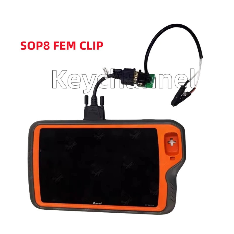 Keychannel FEM adaptor BDC Universal, klip SOP8 untuk alat kunci Xhorse Plus VVDI PROG CGDI ACDP untuk x1 x3 x5 x6 3 series Program kunci