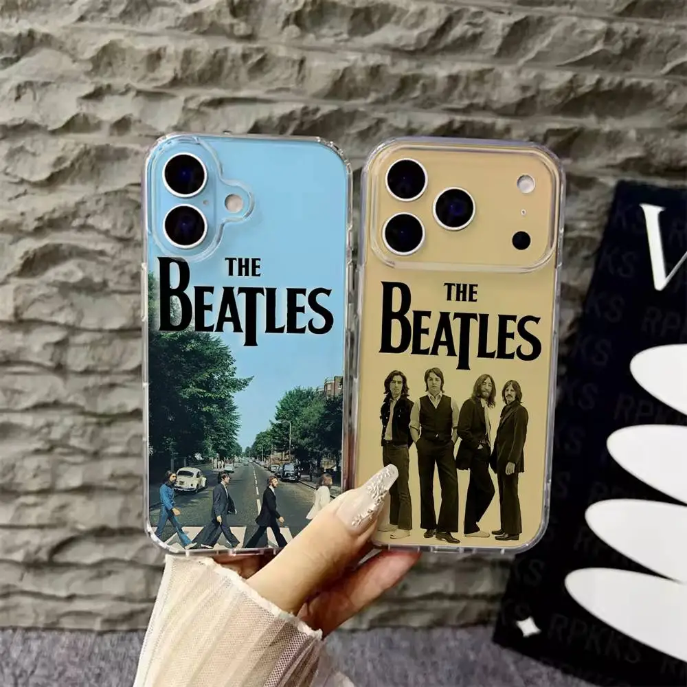 

Band The B-Beatles Phone Case For iPhone 17,16,15,14,13,12,Pro,Max,Plus,E,SE4,Air,Mini Transparent Cover