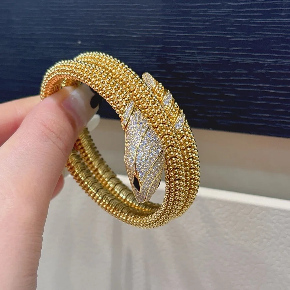 

2025 New 925 Sterling Silver fashion Double Hoop Bangle With full diamond For Men And Women Fine Bracelet Wholesale