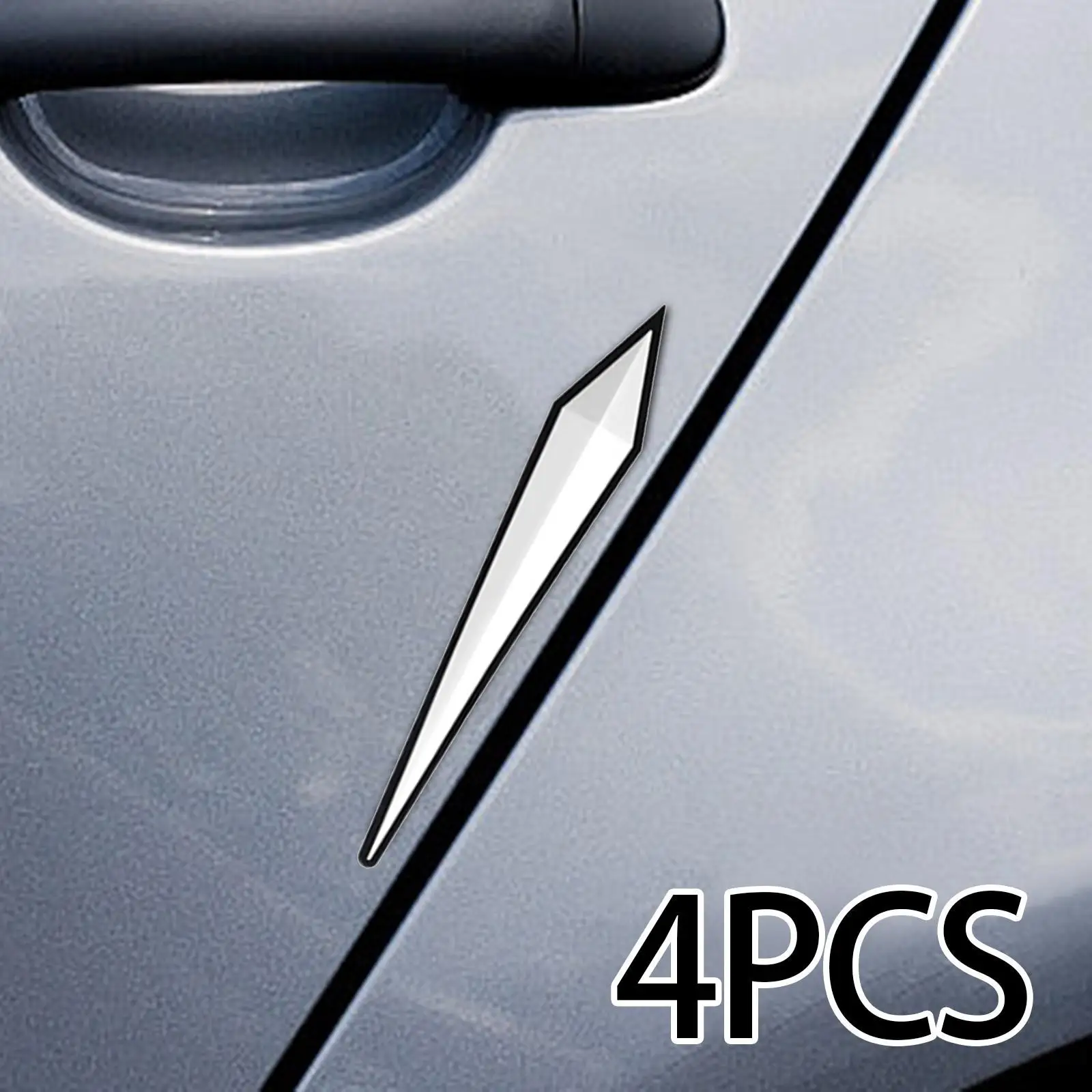 Auto Rear View Mirror Protector Sticker Silicone Anti Rub Decorative Guard Strips Scratch Resistant for SUV