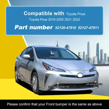 Krytka tažného háku předního nárazníku pro Toyota Prius 2019 2020 2021 2022 52128-47910 52127-47911 Krytka přívěsu Autopříslušenství 10 nejlepší prodej Přední nárazník Toyota Rumion - №10