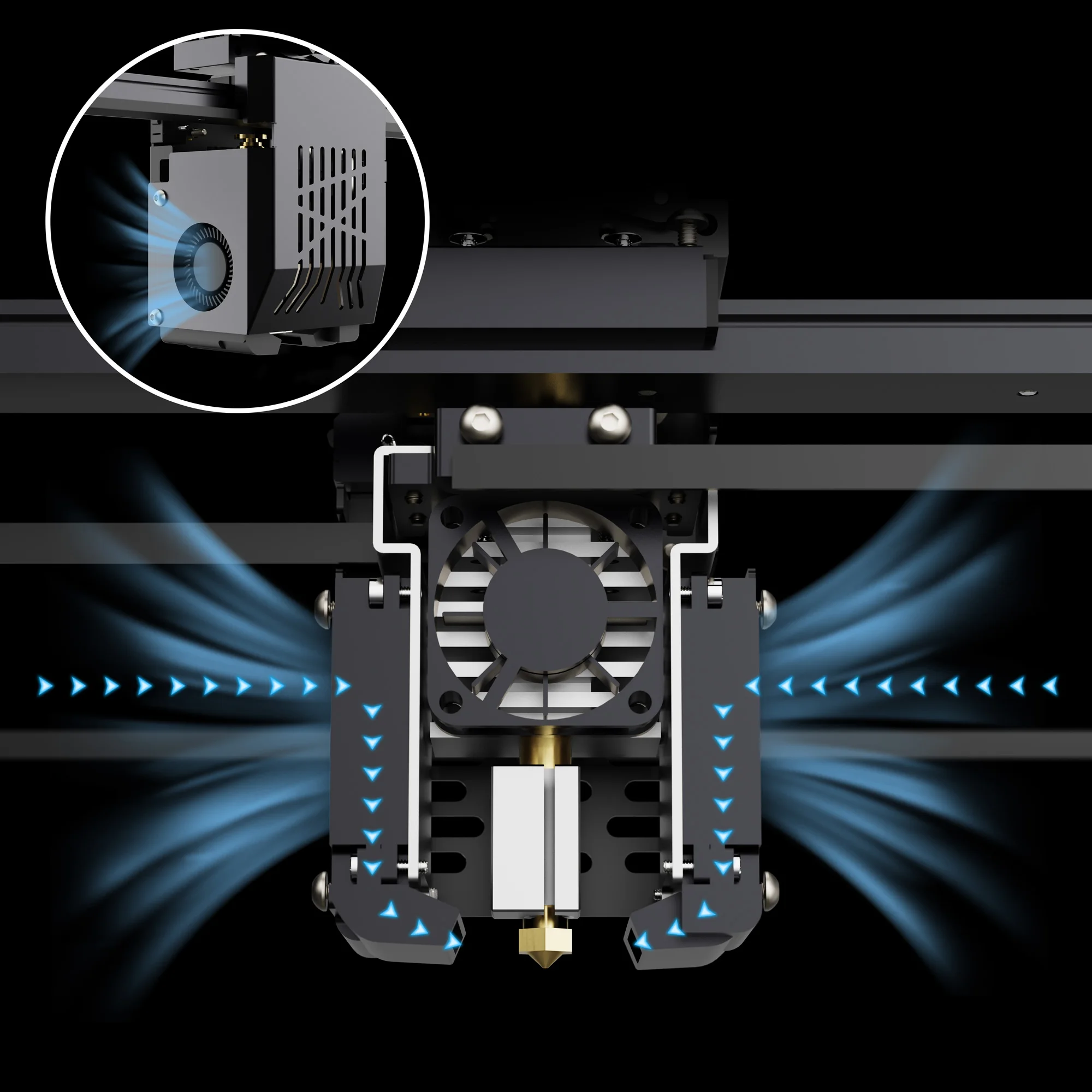 Twotrees 3D Printer SP-5 High Speed Printing Upgrade Kit 350mm/s Short Range Direct Drive Extruder For PLA/ABS/TPU/PETG Filament