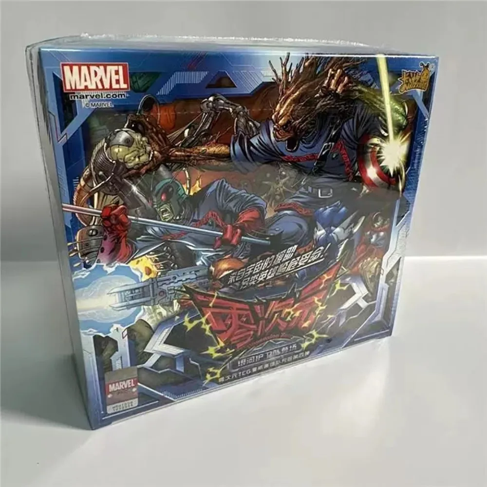 Original Kayou Marvel Card For Children X-Men Black Widow American Classic Superhero Limited Game Collection Card Table Gifts