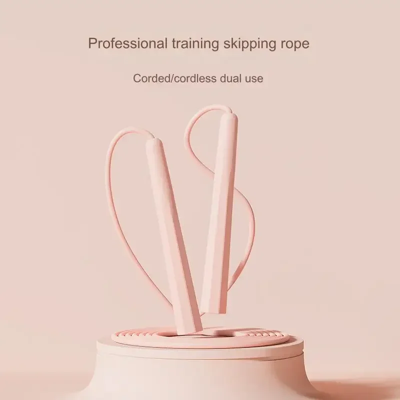 

HOUZHOU Gym Professional Sports Jump Rope Cordless Wireless Exercise Fitness Crossfit Equipment for Home Speed Skipping Rope