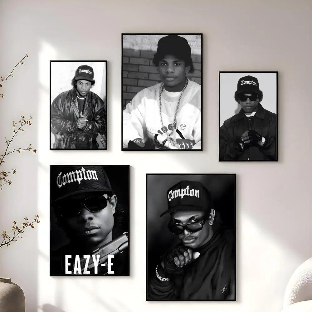Rapper Singer E-eazy E Poster High-Quality And Affordable Wall Stickers For Dormitory And Living Room Decoration