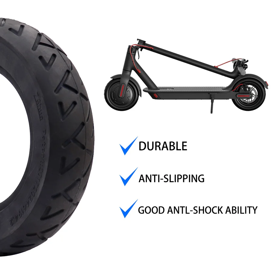 10x2.50 Tire 10 Inch Solid Tyre for Kugoo M4 for Dualtron Speedway Quick 3 ZERO 10X Inokim OX Electric Scooter Damping Tires