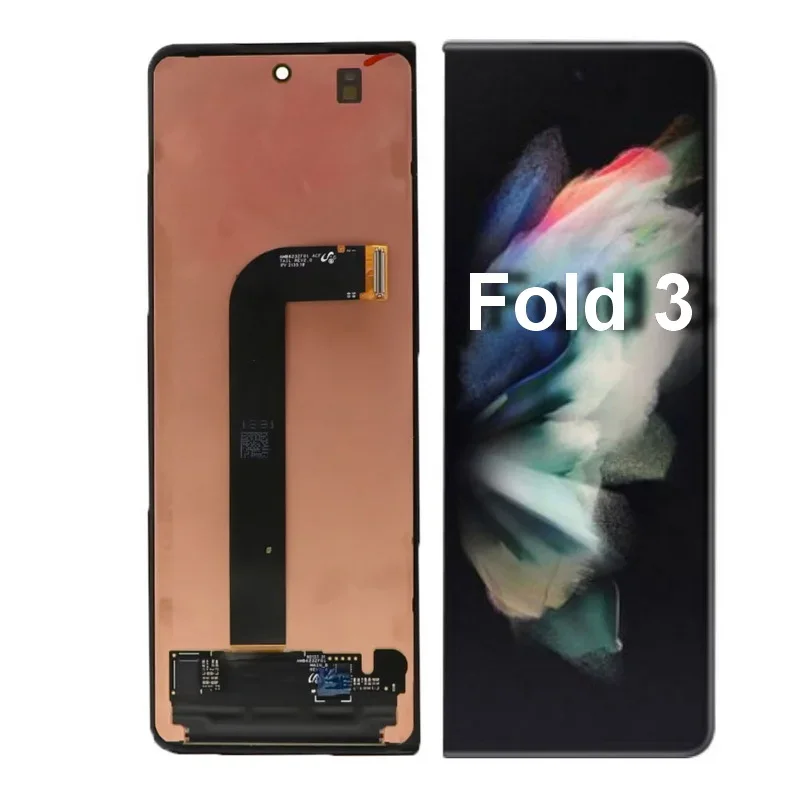 AMOLED LCD For Samsung Galaxy Z Fold3 5G Screen F9260 F926B F926U F926F Fold 3 5G LCD Display Touch Digitizer With Defect