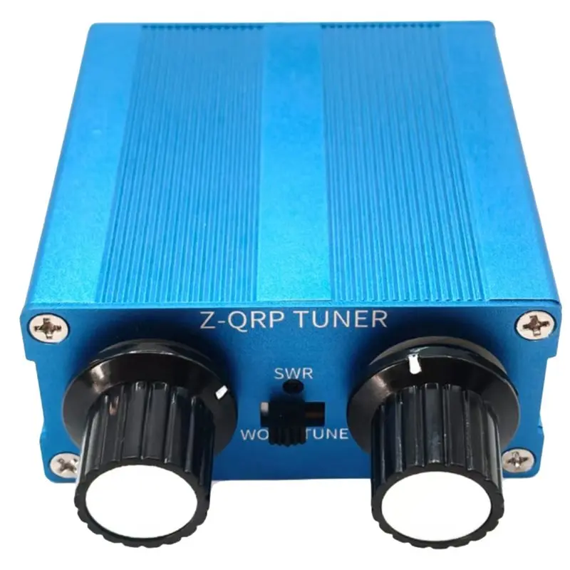 【FITTING】Z-QRP Manual Tuner 5W 3-28Mhz Z-Matched Antenna Tuner New For Amateur Radio Accessory Easy To Use