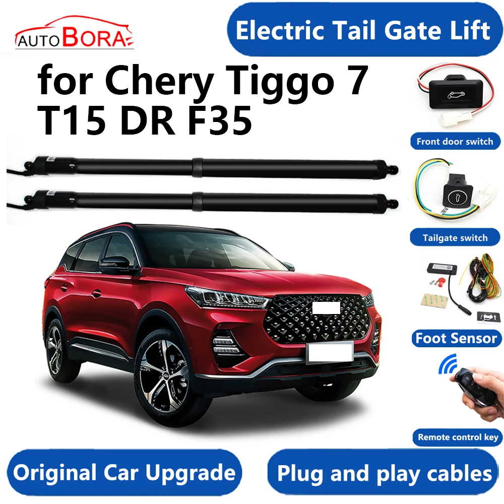 

AutoBora Car Electric Tail Gate Lift System Power Liftgate Kit Auto Automatic Tailgate Opener for Chery Tiggo 7 T15 DR F35