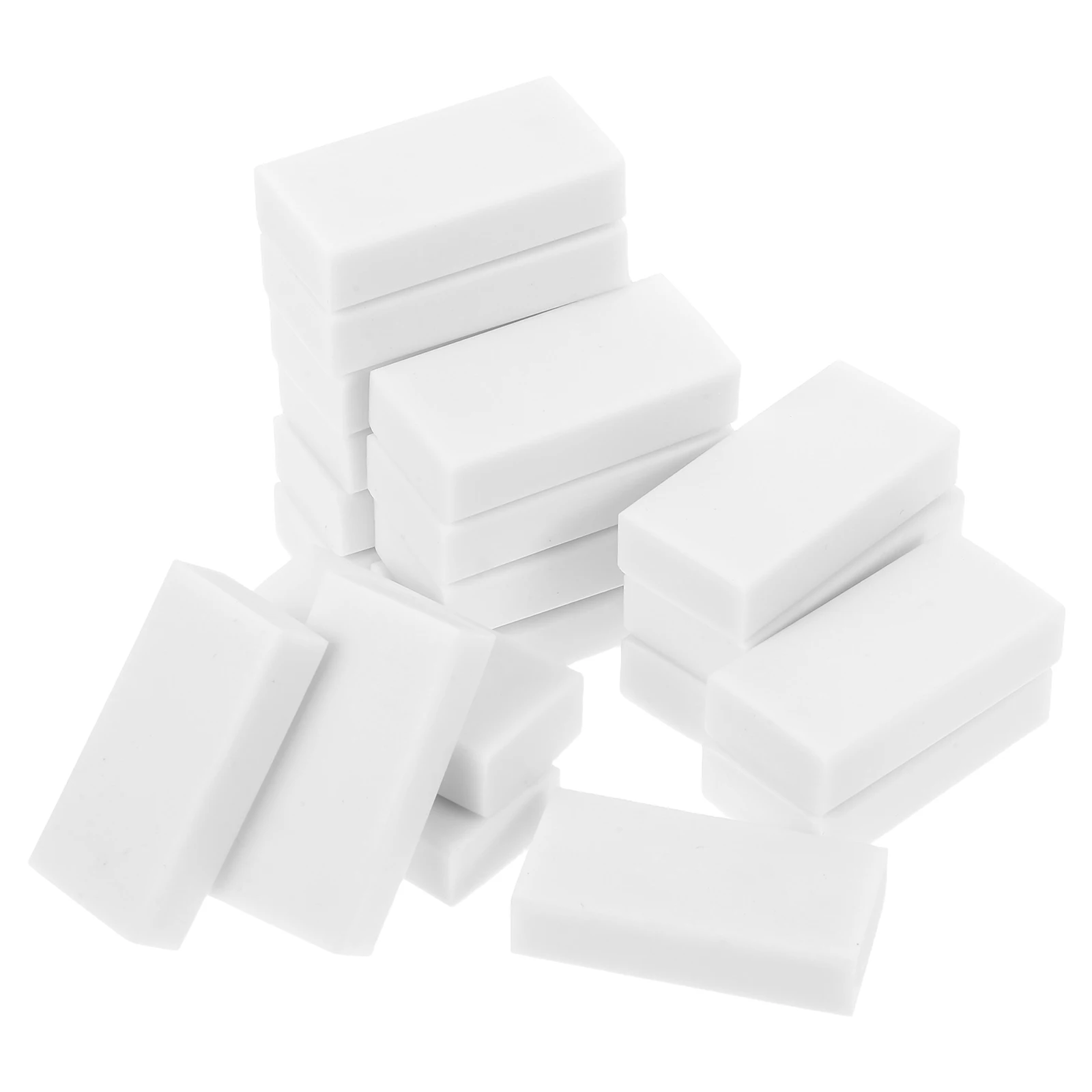 20 Pcs Eraser Erasers for Artists Drawing Supplies Adults Pencil Sketching Pvc White Block School Child